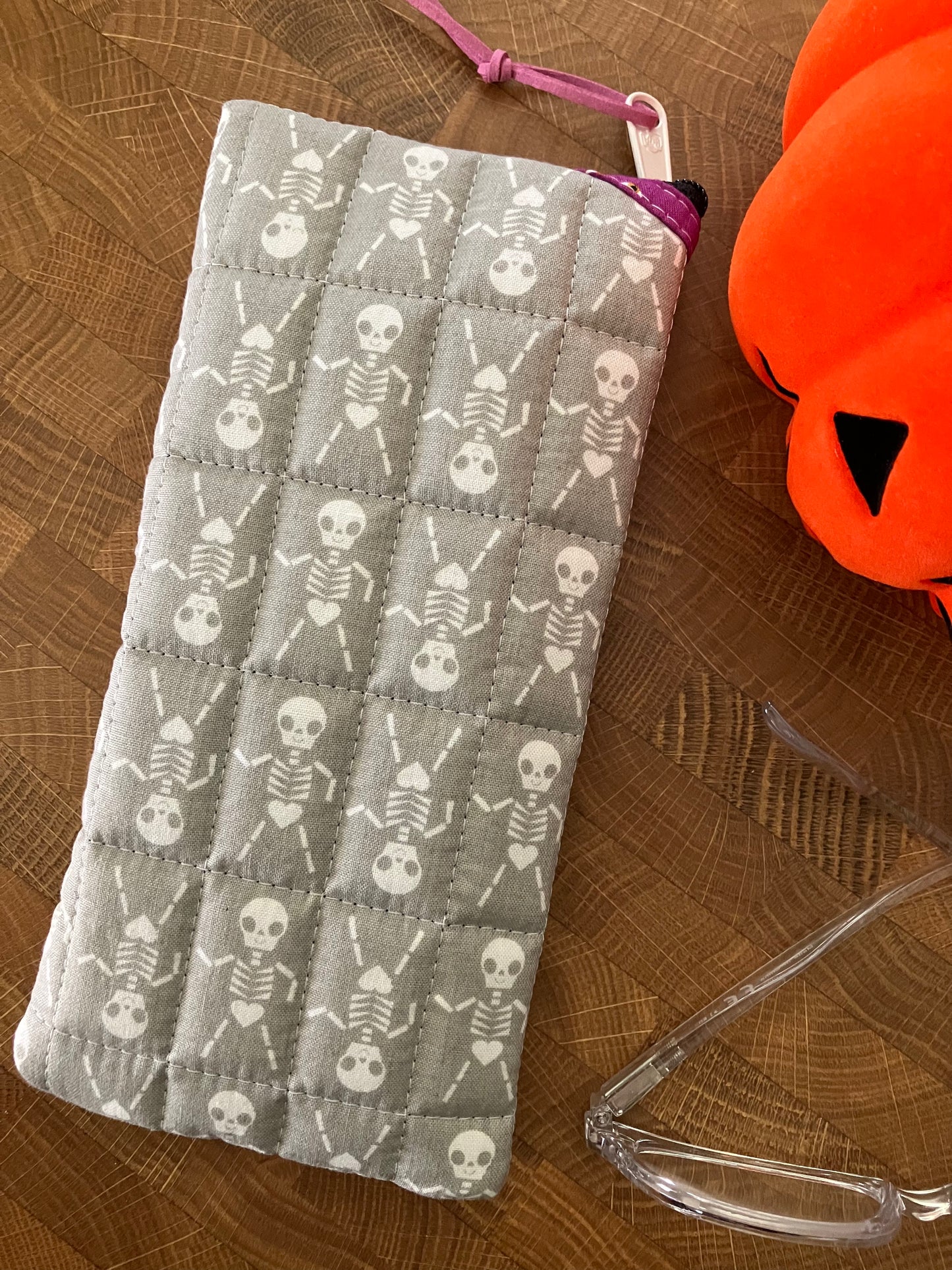 Skeletons Sunglasses Pouch