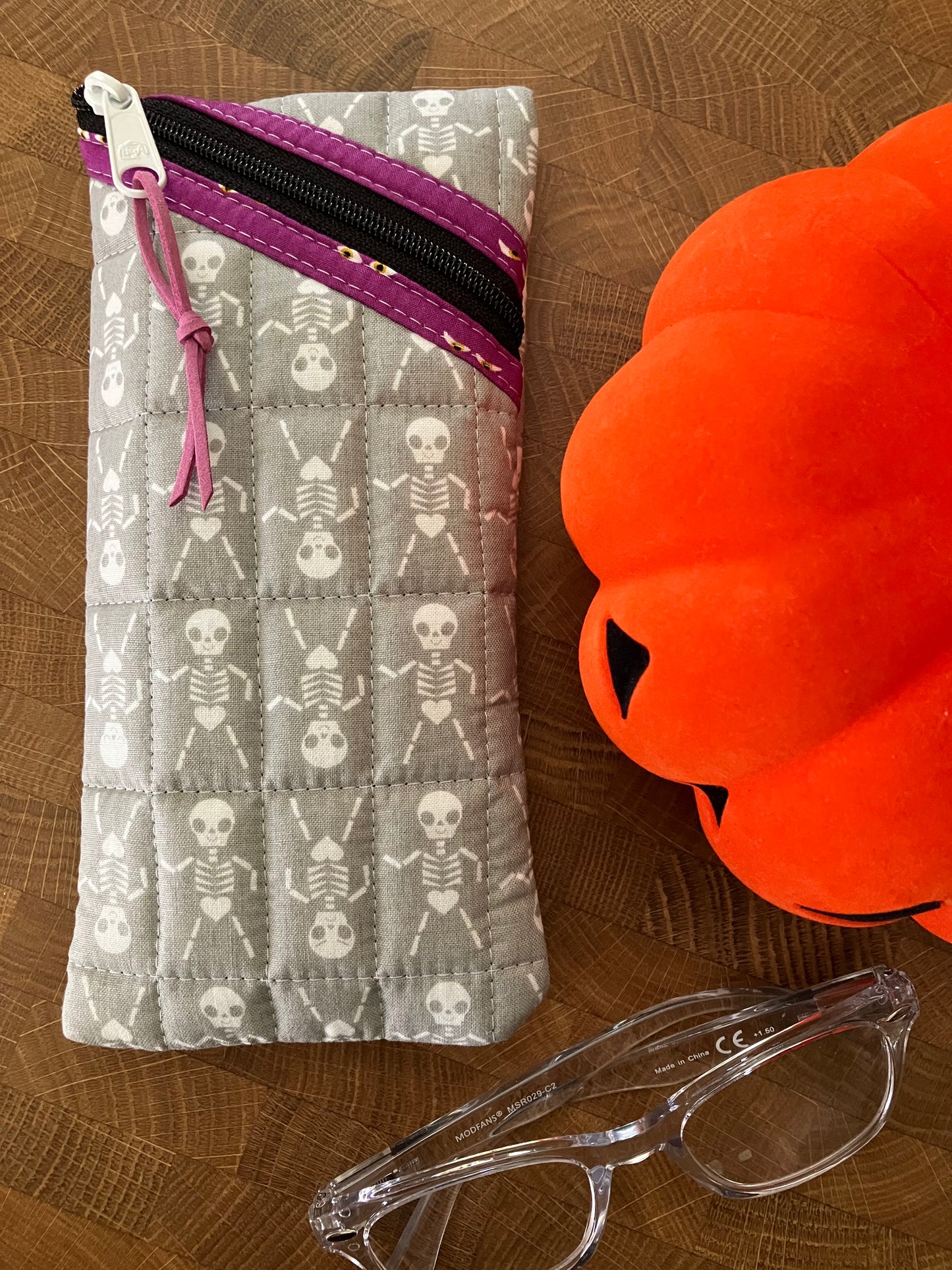 Skeletons Sunglasses Pouch