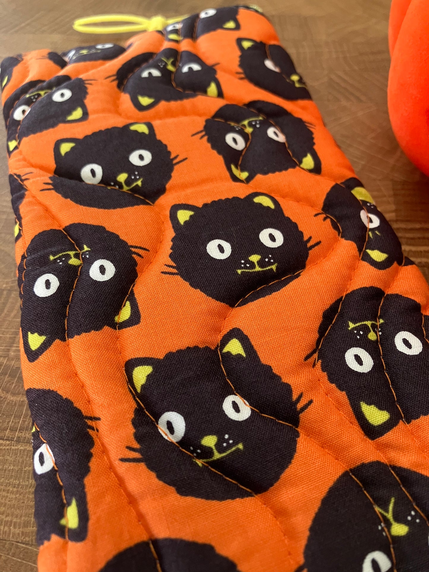 Orange Kitties Sunglasses Pouch