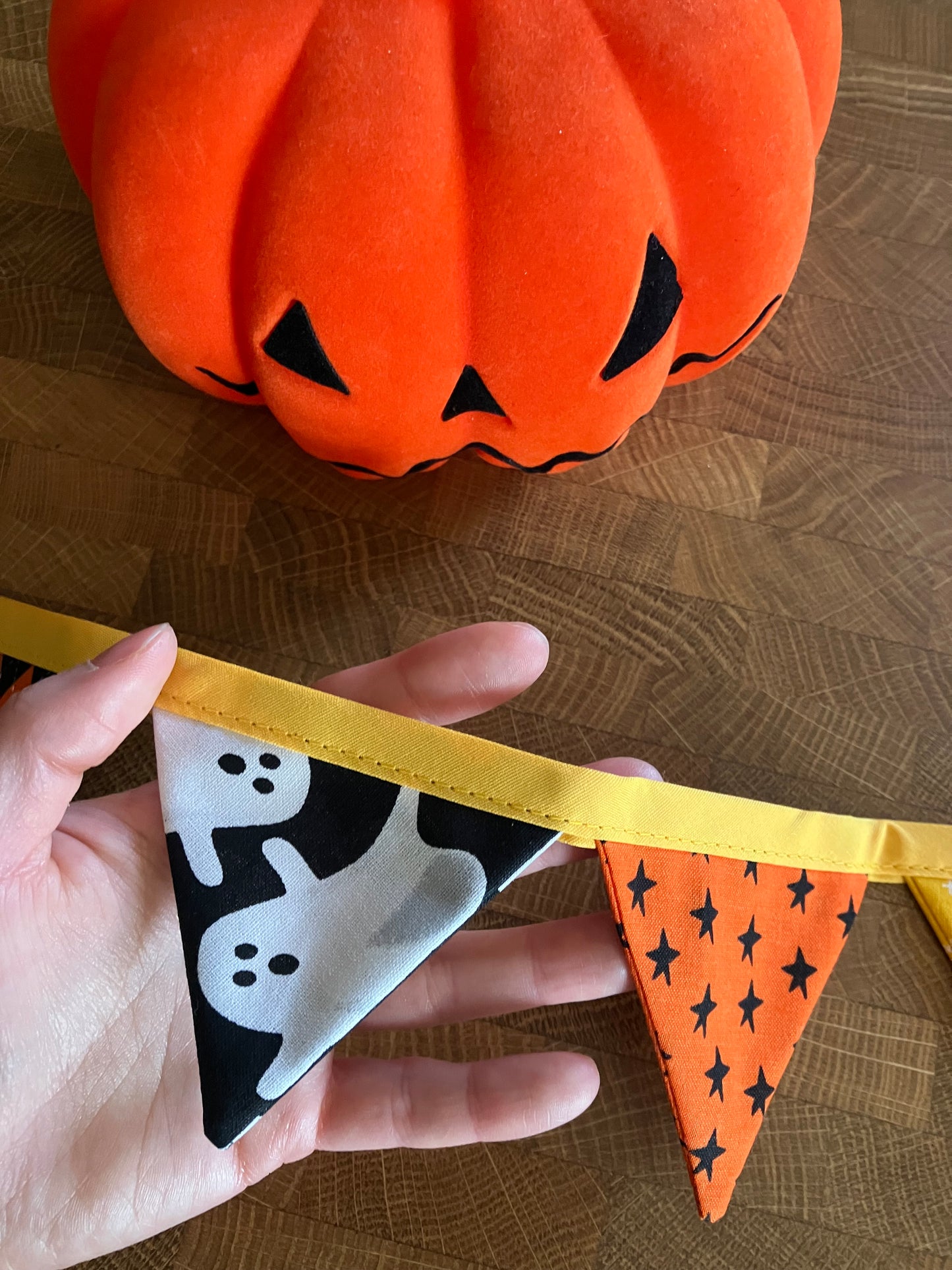CANDY CORN VIBES BITTY BANNER