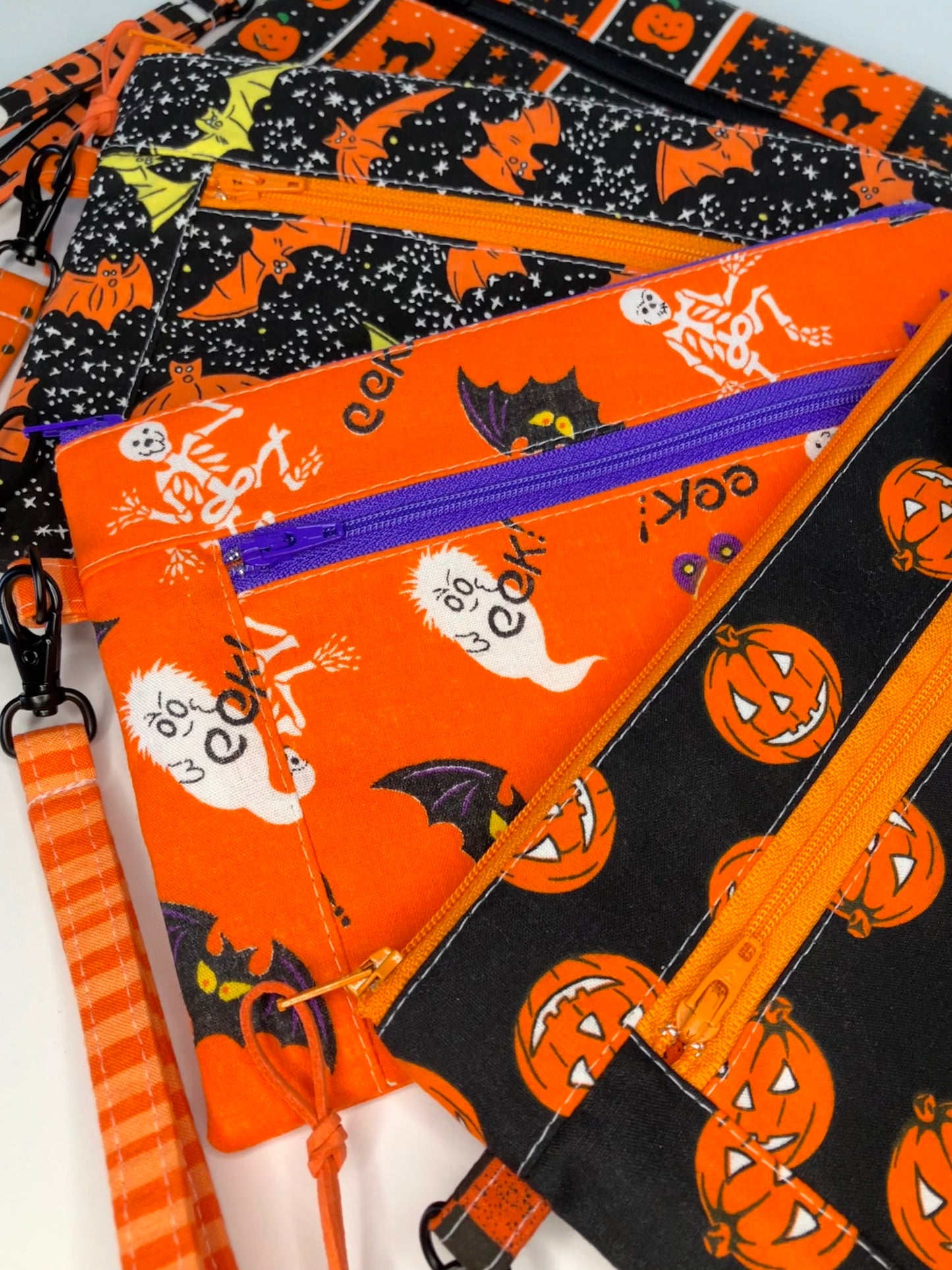 3-Piece Halloween Wristlet Set