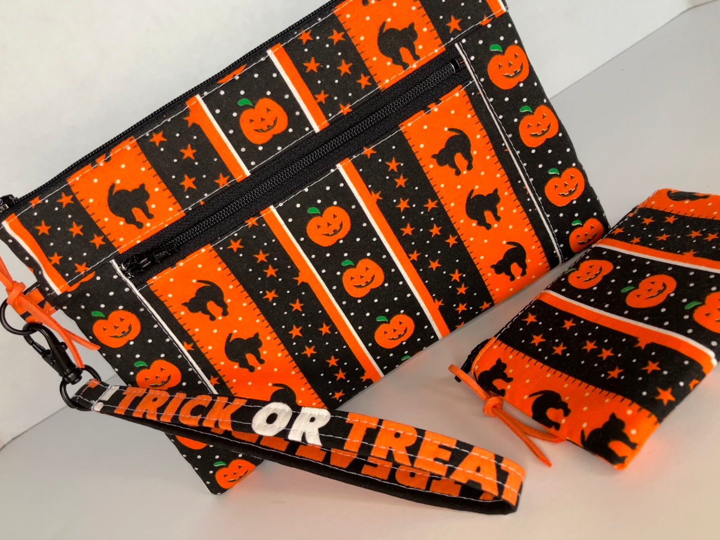 3-Piece Trick-or-Treat Wristlet Set