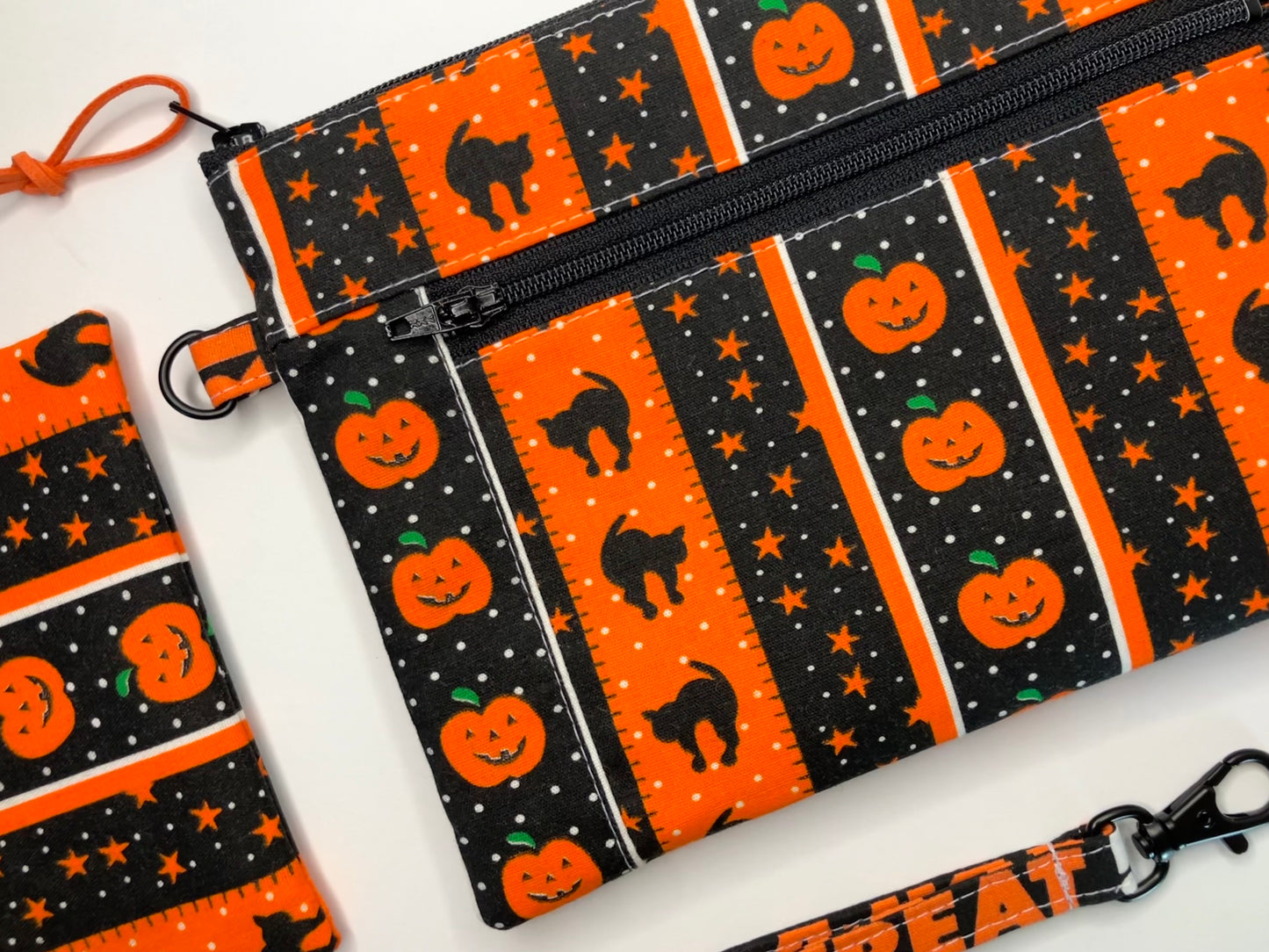 3-Piece Trick-or-Treat Wristlet Set