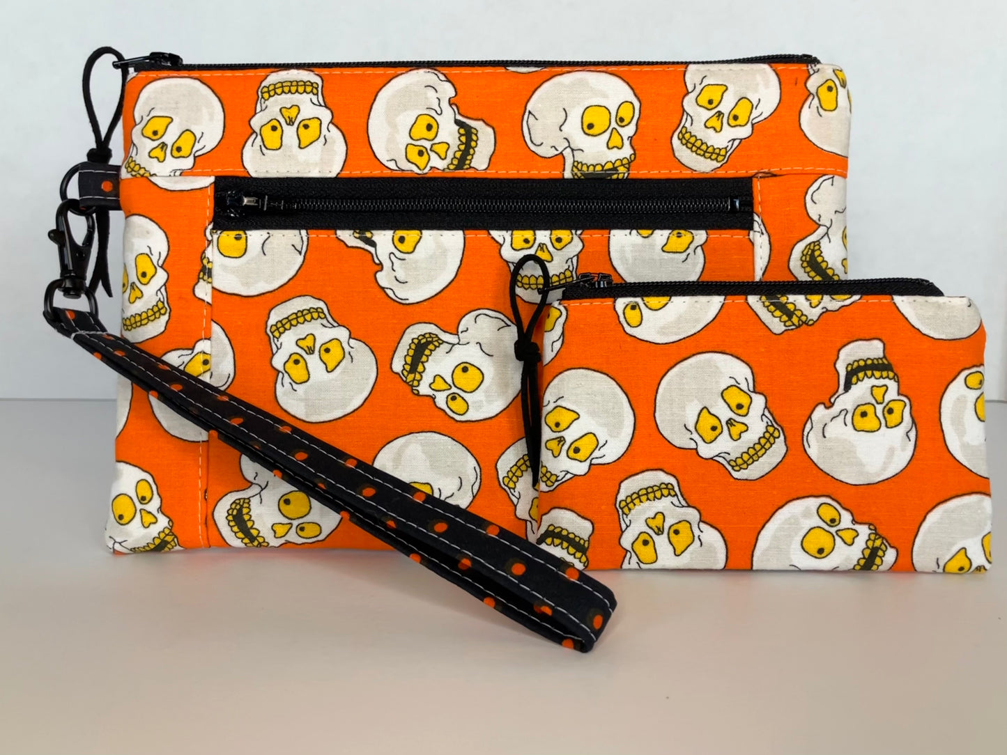 3-Piece Skull Wristlet Set