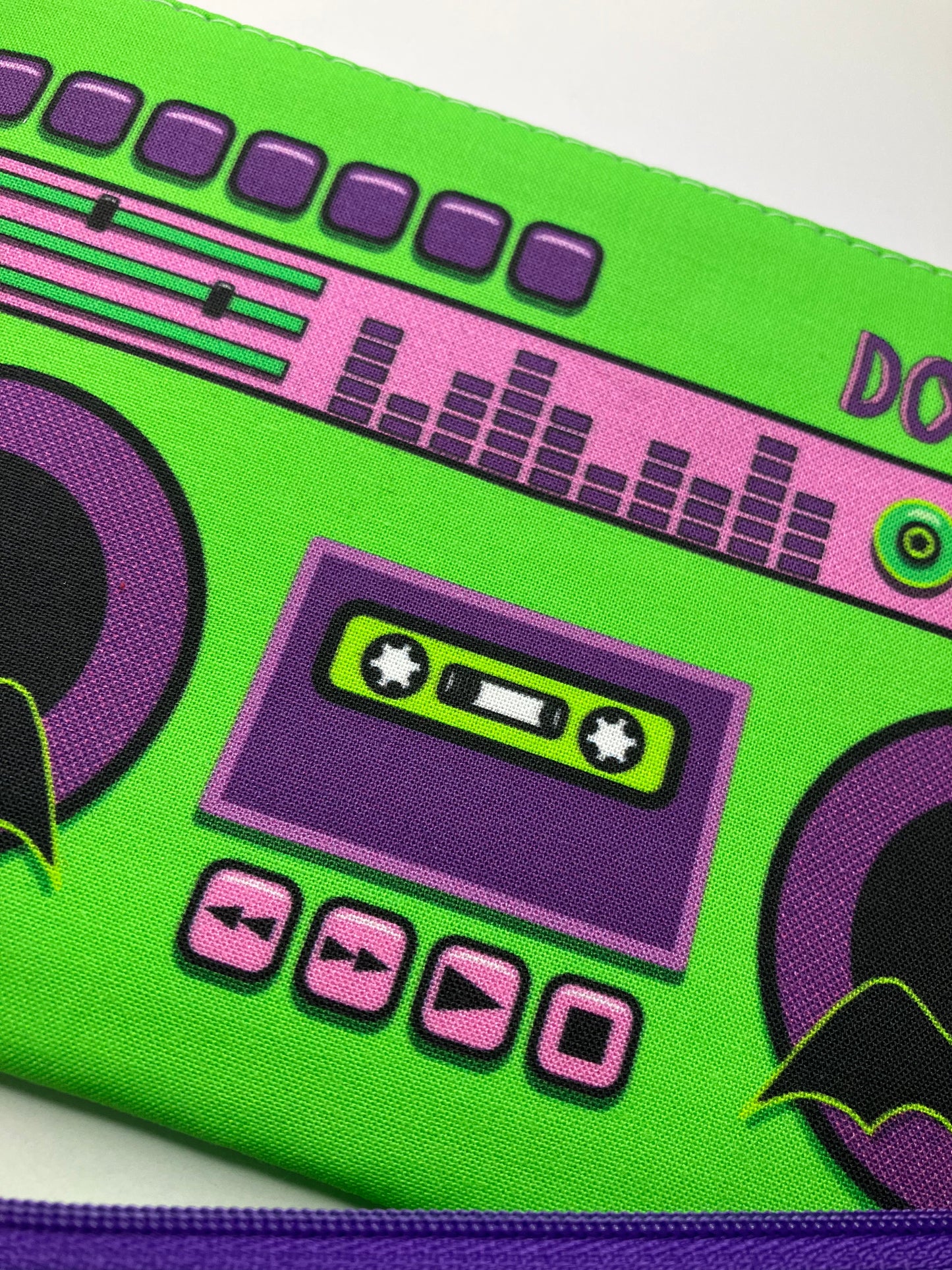 Batty Doombox Zip Pouch