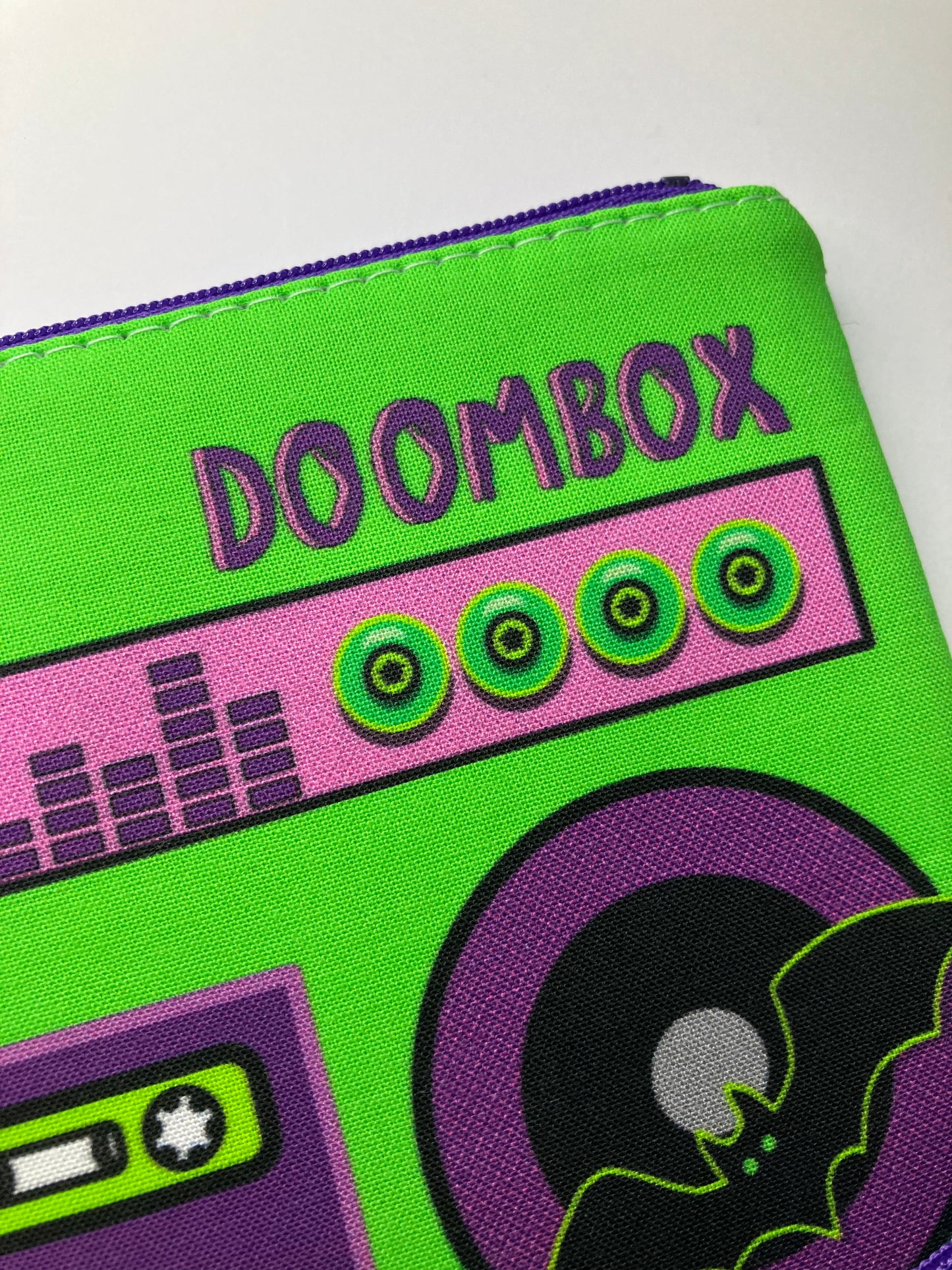 Batty Doombox Zip Pouch