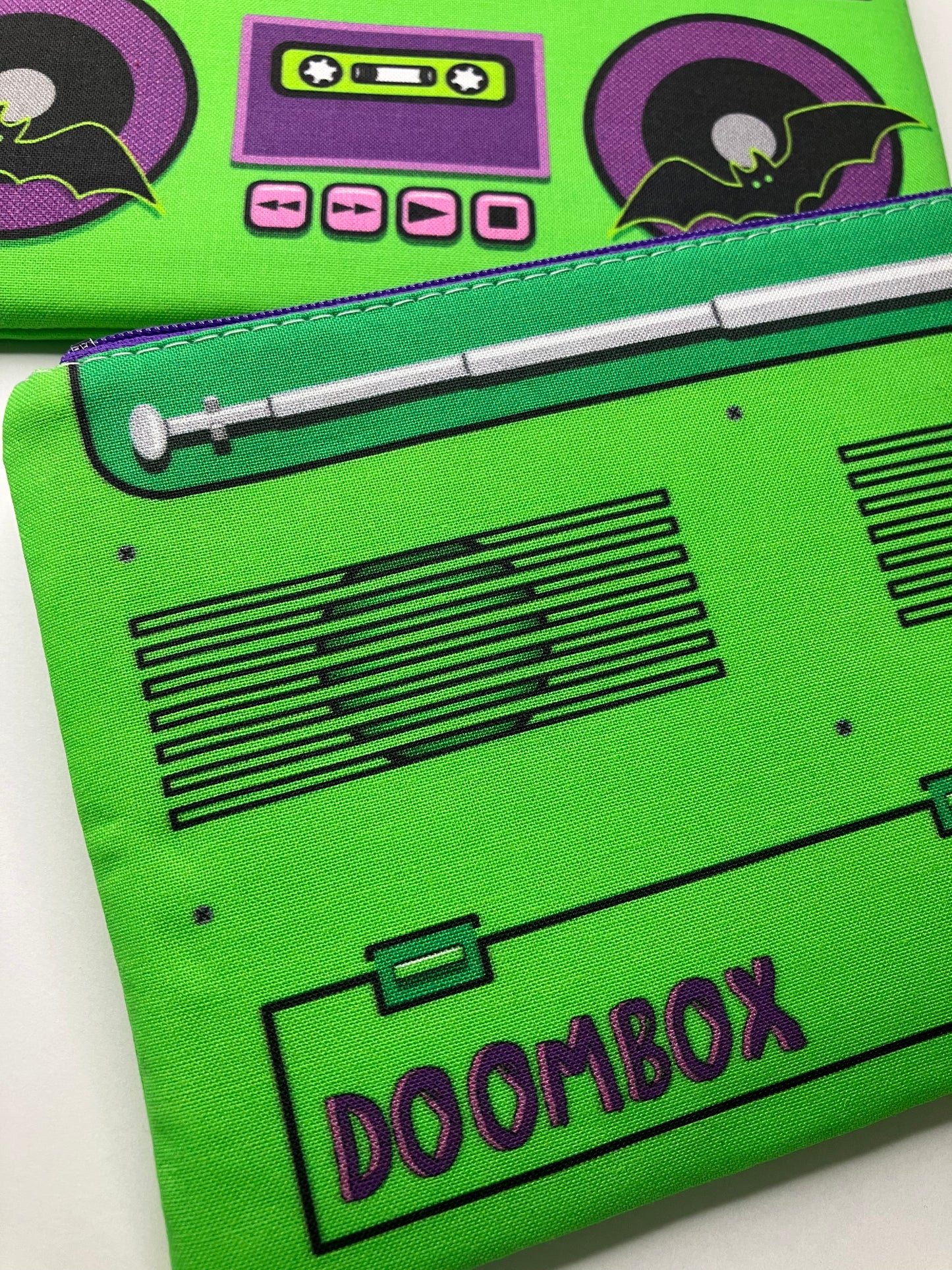 Batty Doombox Zip Pouch