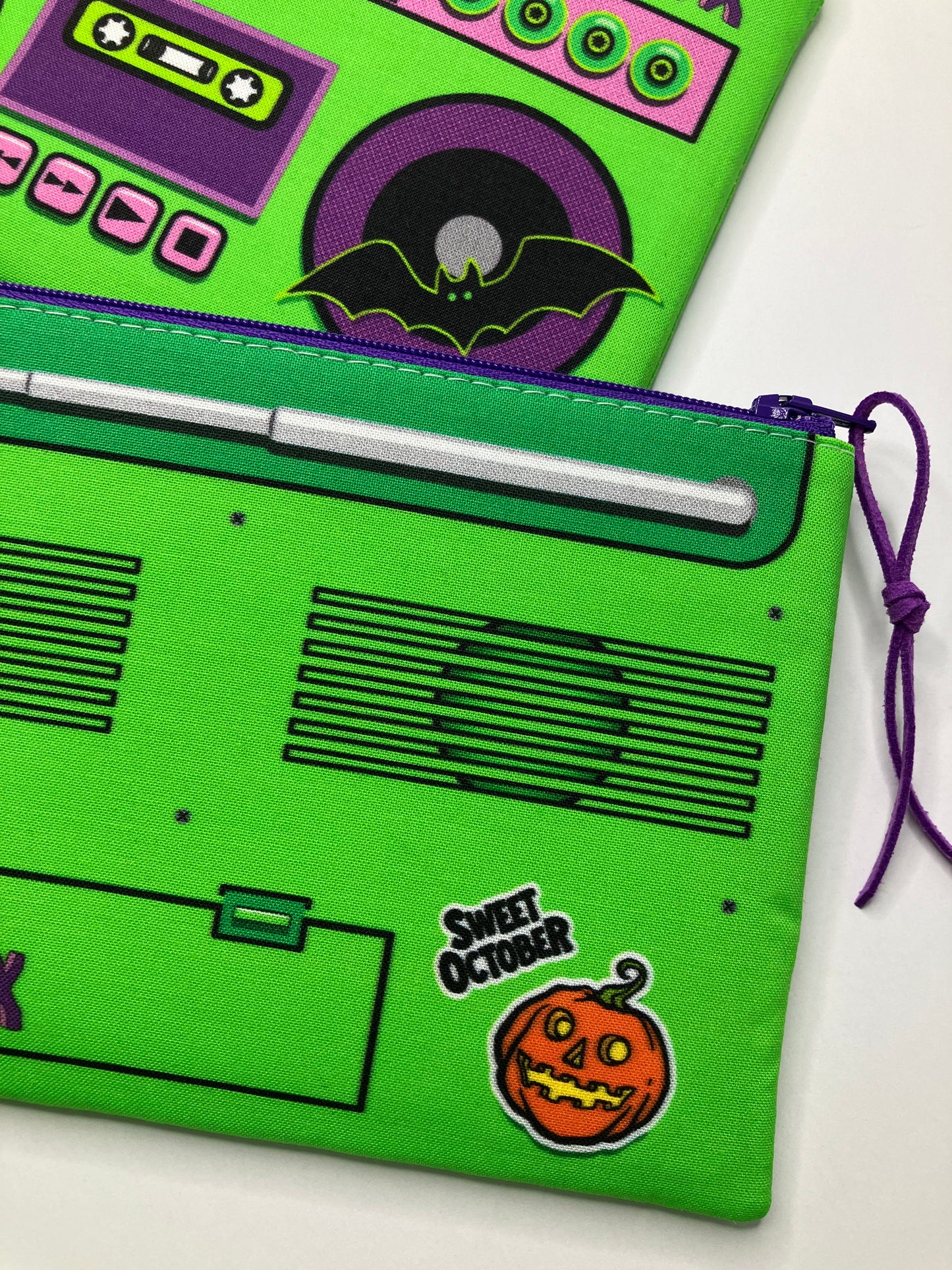 Batty Doombox Zip Pouch