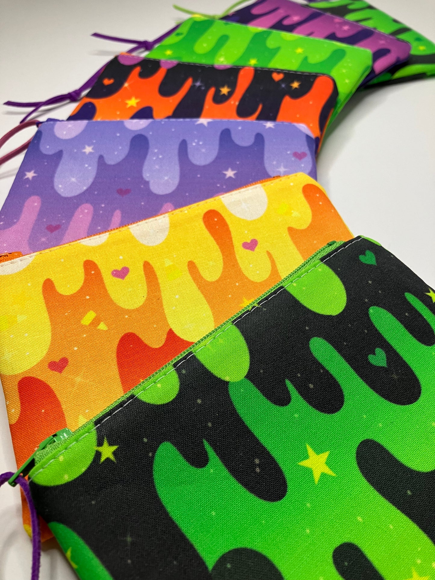 Halloween Slime Coin Pouch