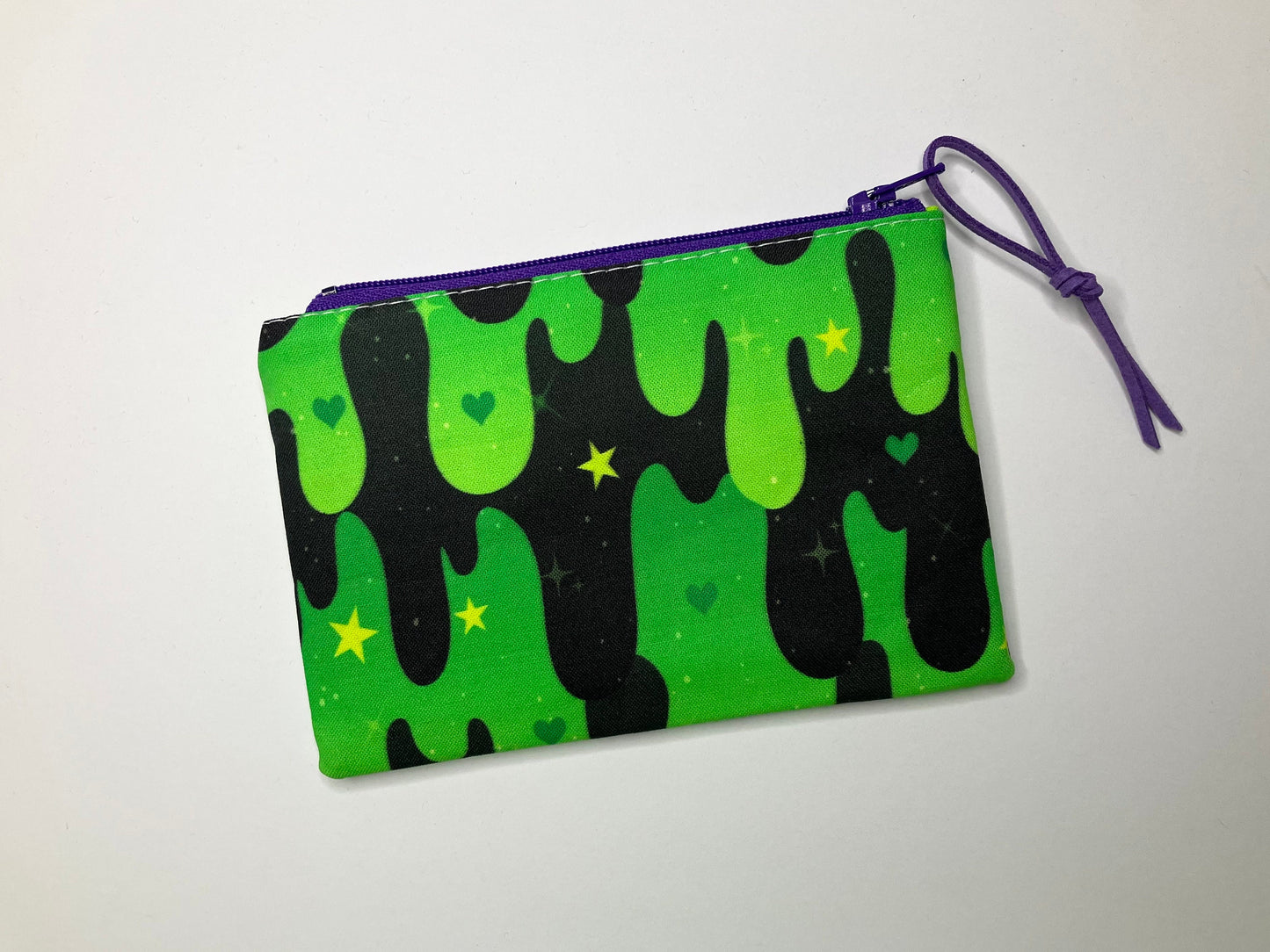 Green and Black Slime Coin Pouch