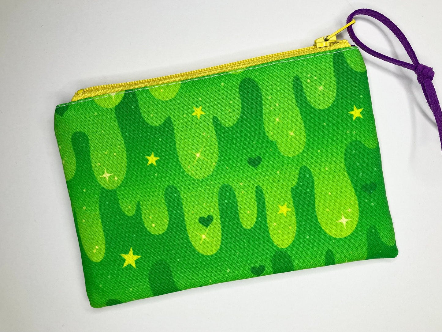 Lime Slime Coin Pouch