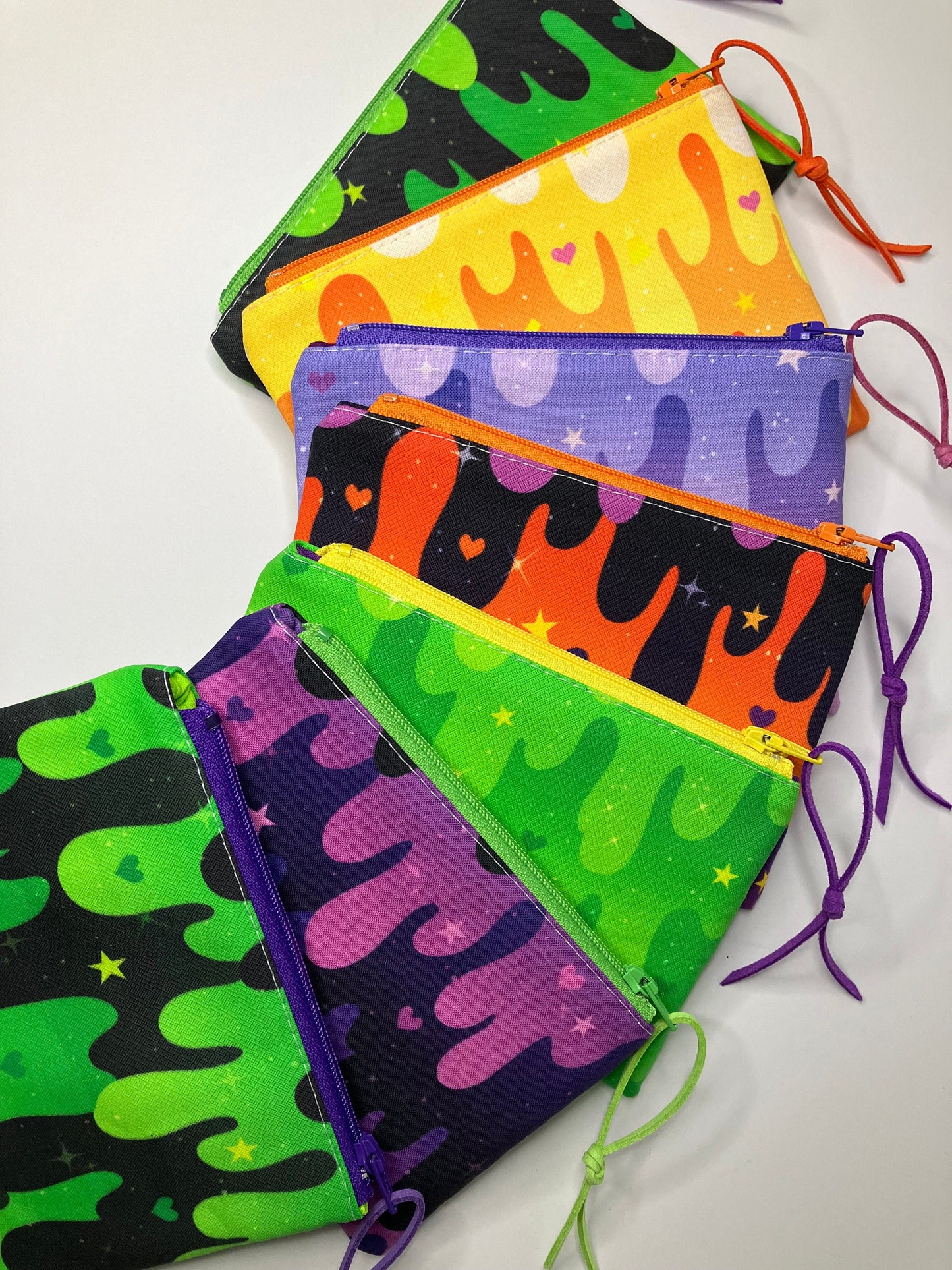 Lime Slime Coin Pouch
