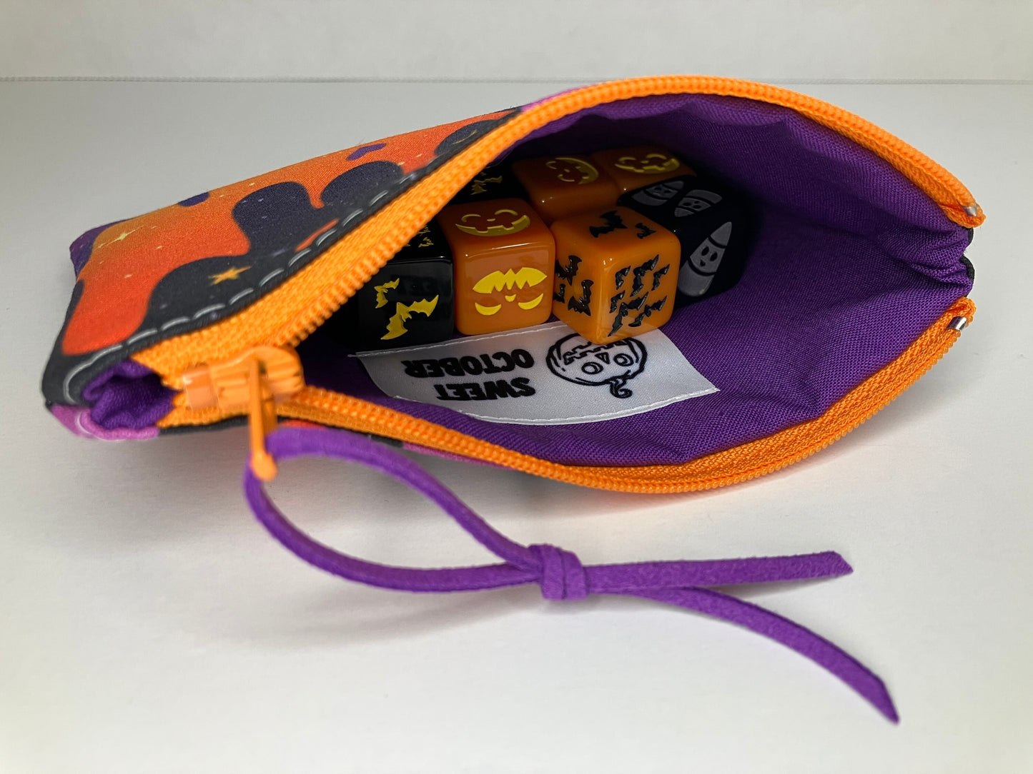 Halloween Slime Coin Pouch