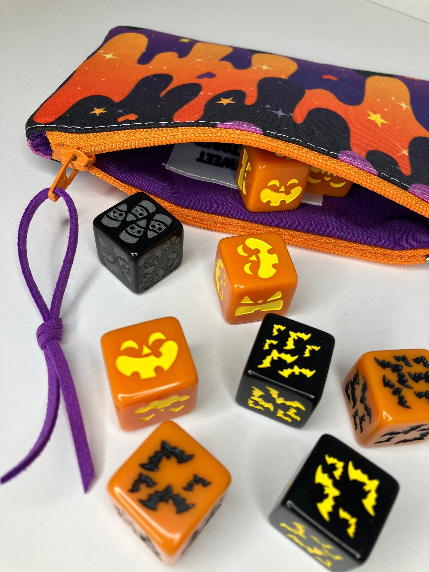 Halloween Slime Coin Pouch