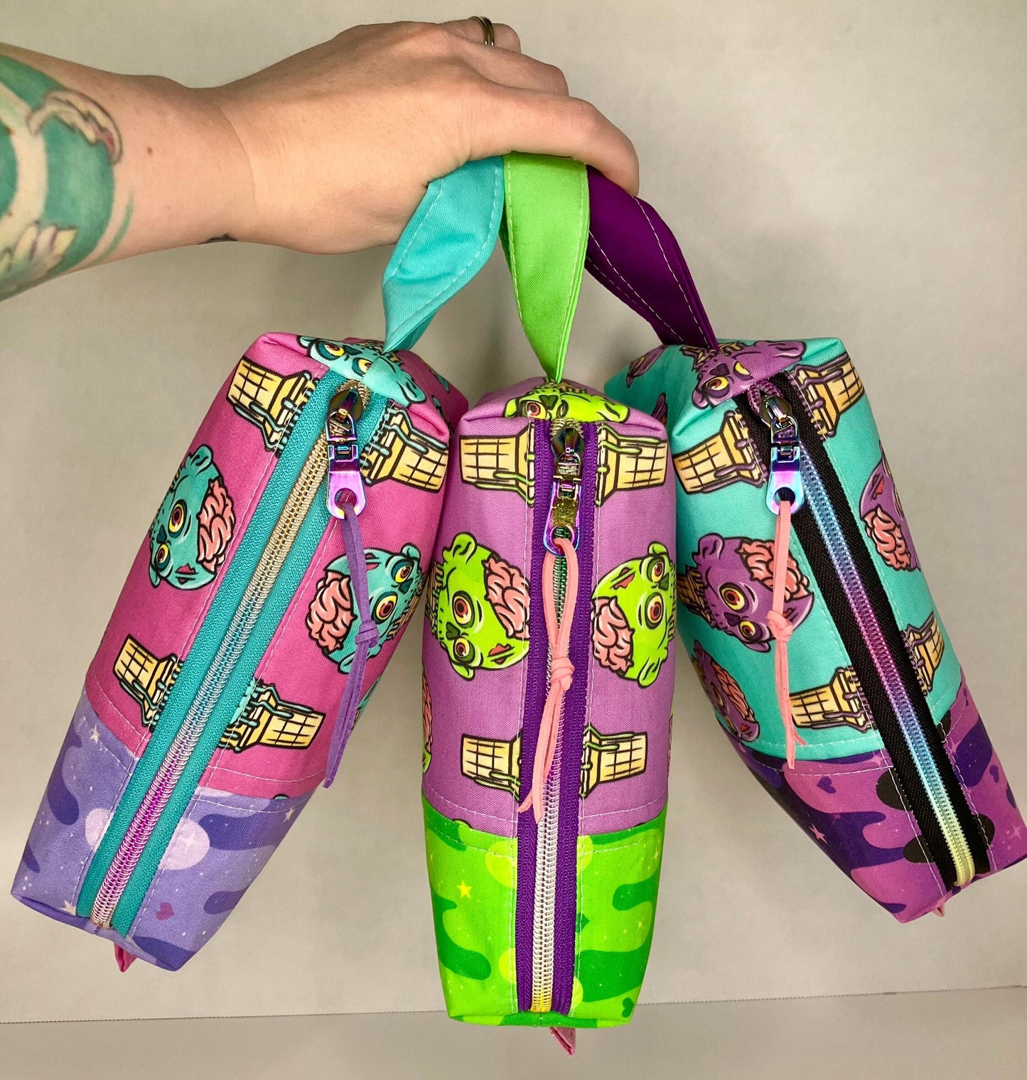 Purple Zombie Ice Cream Boxy Bag
