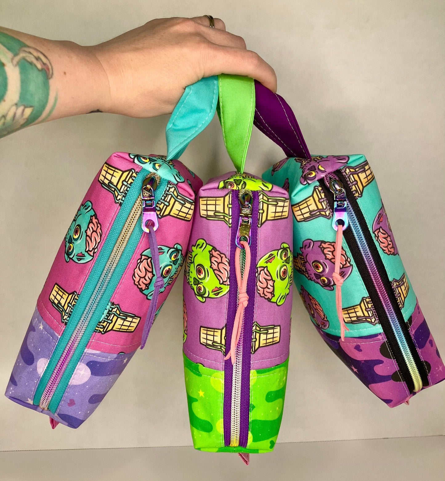 Lime Zombie Ice Cream Boxy Bag