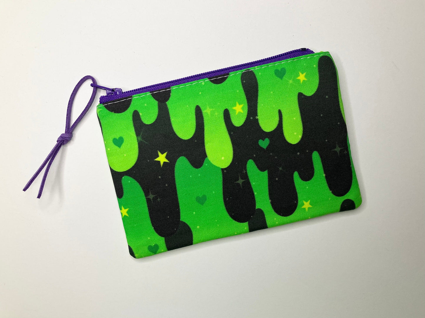 Green and Black Slime Coin Pouch