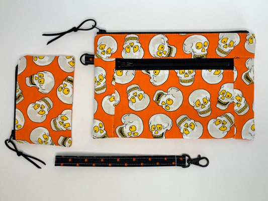 3-PIECE SKULL WRISTLET SET