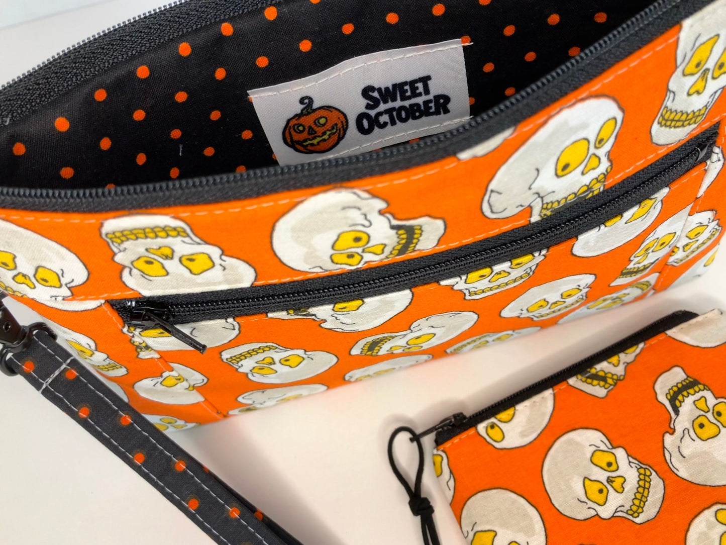3-Piece Skull Wristlet Set