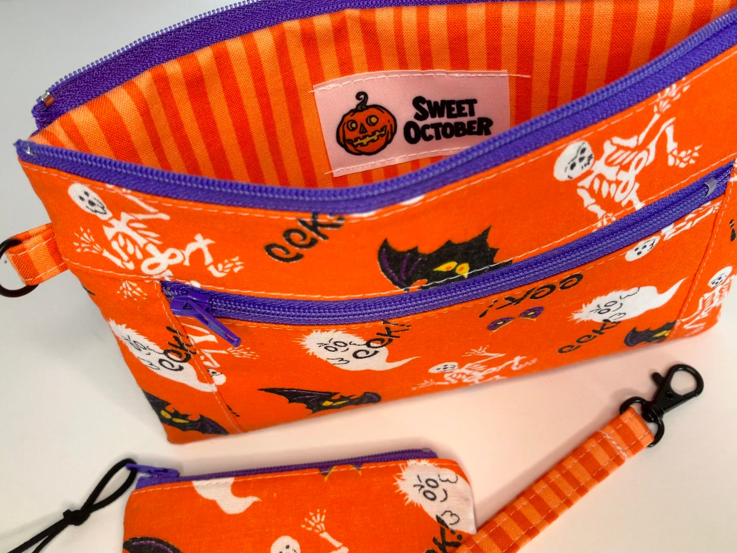3-Piece Halloween Wristlet Set