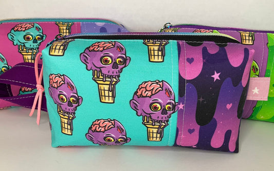 PURPLE ZOMBIE ICE CREAM BOXY BAG