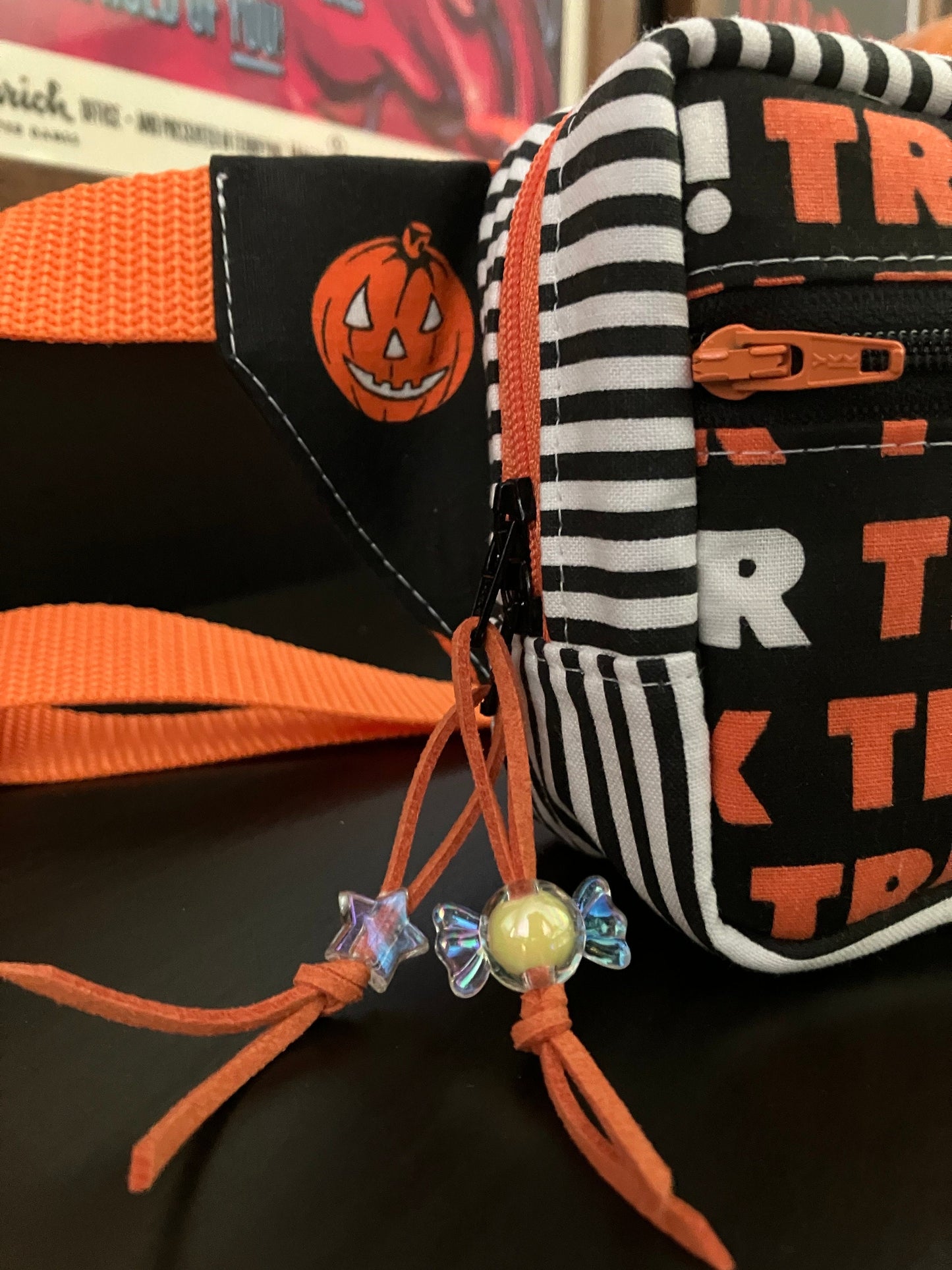 Vintage Halloween Crossbody Bag