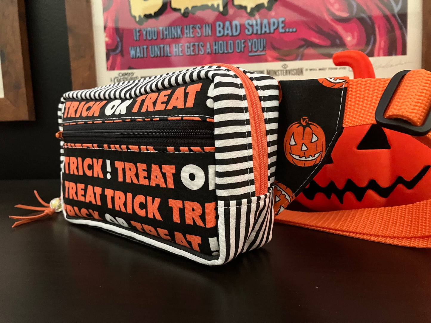 Vintage Halloween Crossbody Bag