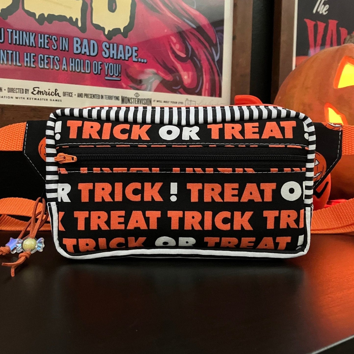 Vintage Halloween Crossbody Bag