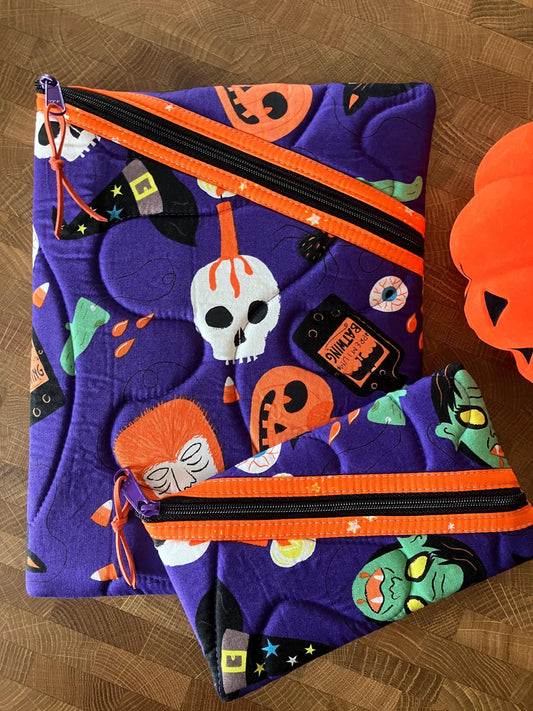 HALLOWEEN BOOK POUCH SET