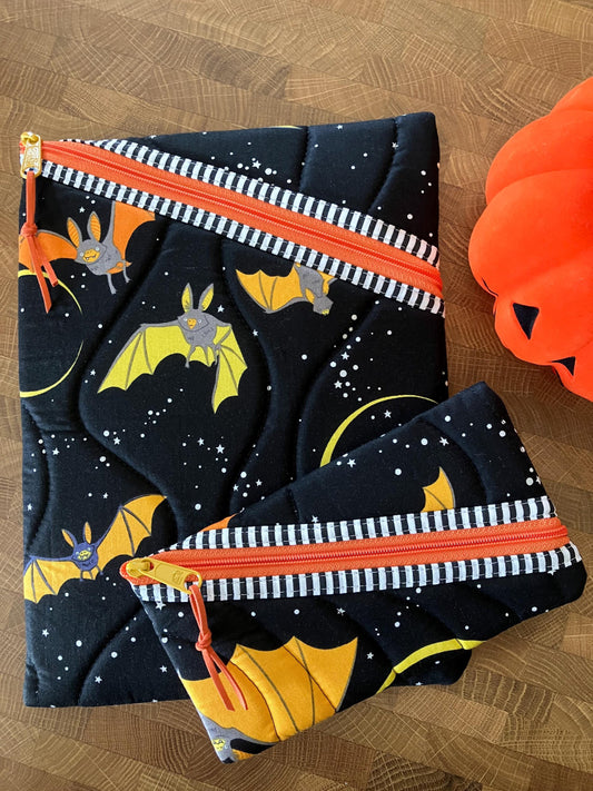 BATTY BOOK POUCH SET