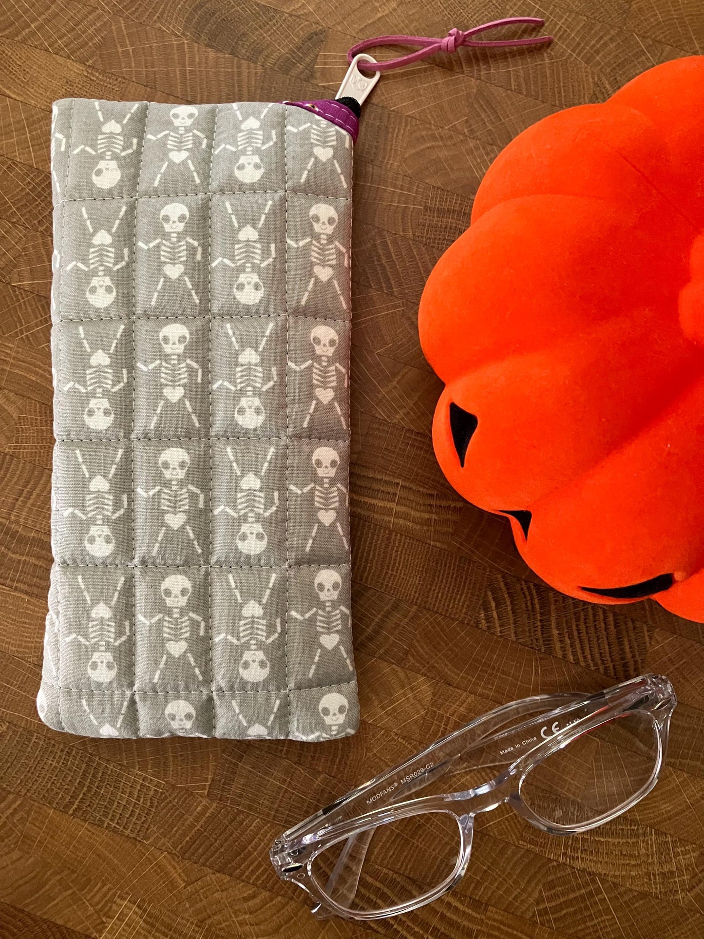 Skeletons Sunglasses Pouch