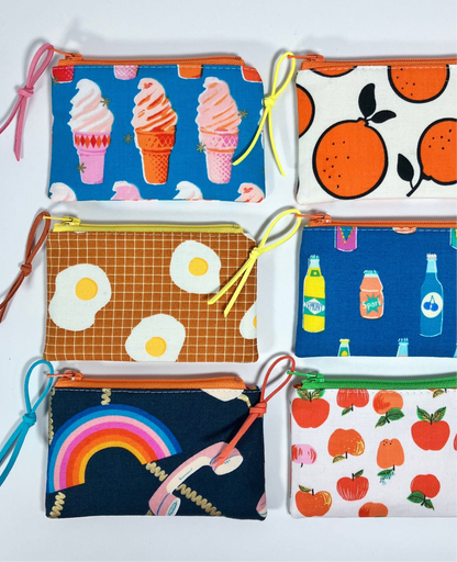 Snacks + Sweet Treats Coin Pouch: Choose One!