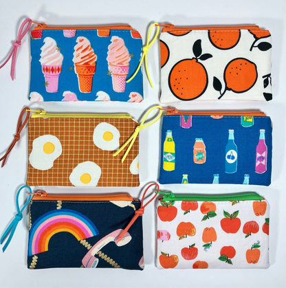 Snacks + Sweet Treats Coin Pouch: Choose One!