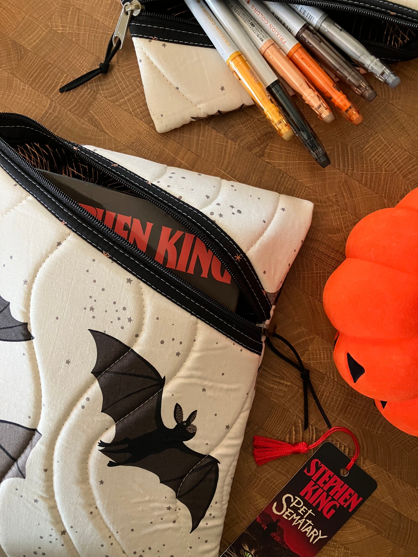 Batty Book Pouch Set