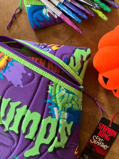 Goosebumps Book Pouch Set