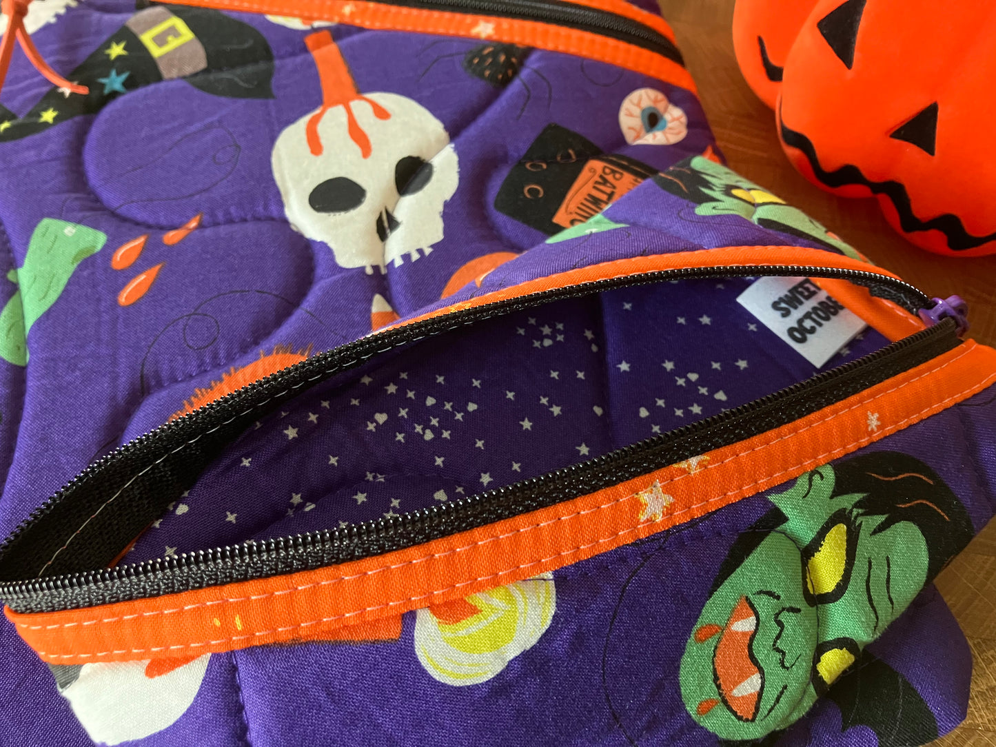 Halloween Book Pouch Set