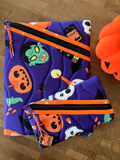 Halloween Book Pouch Set