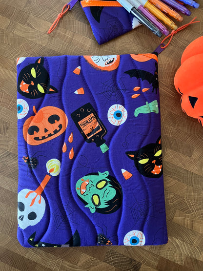 Halloween Book Pouch Set