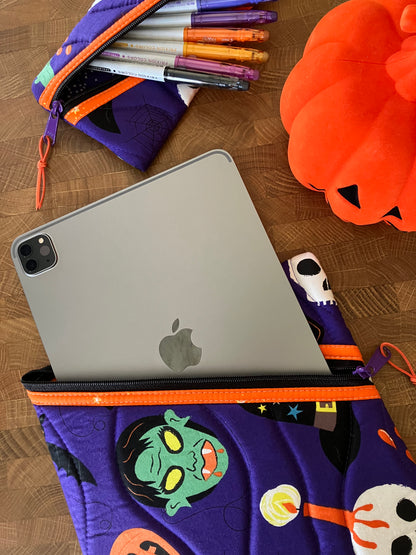 Halloween Book Pouch Set