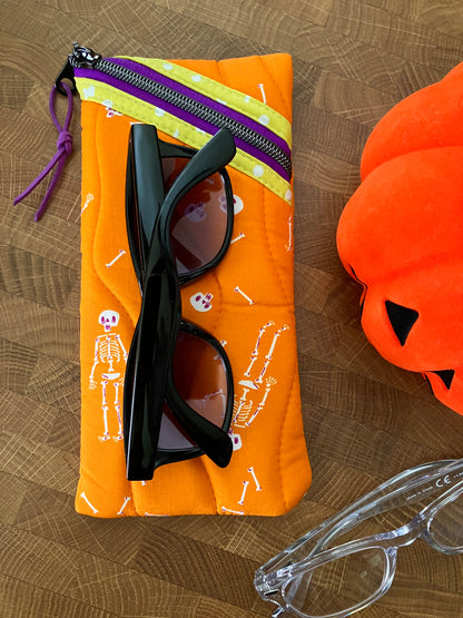 Skeletons Sunglasses Pouch