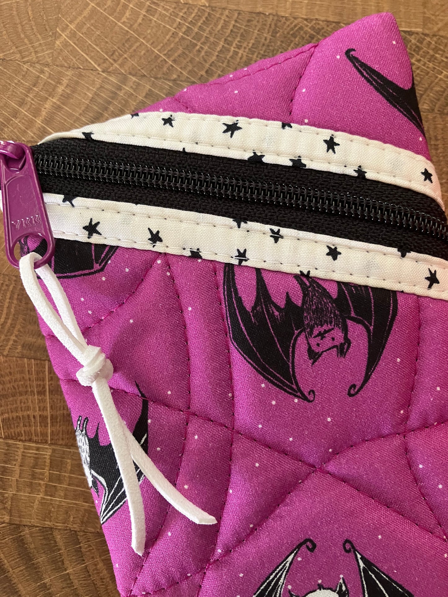 Fuchsia Batty Sunglasses Pouch