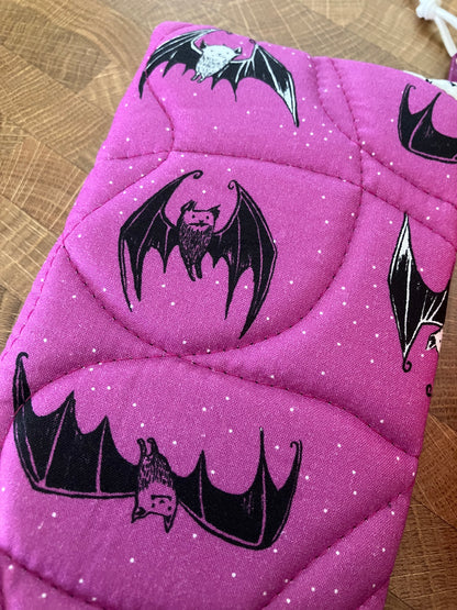 Fuchsia Batty Sunglasses Pouch