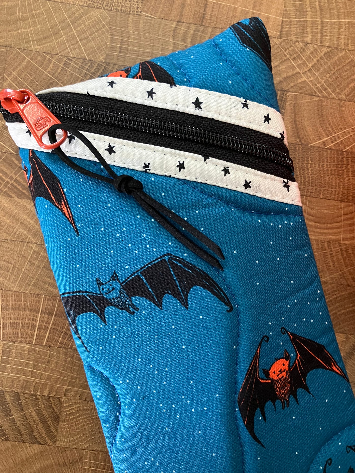 Blue Batty Sunglasses Pouch