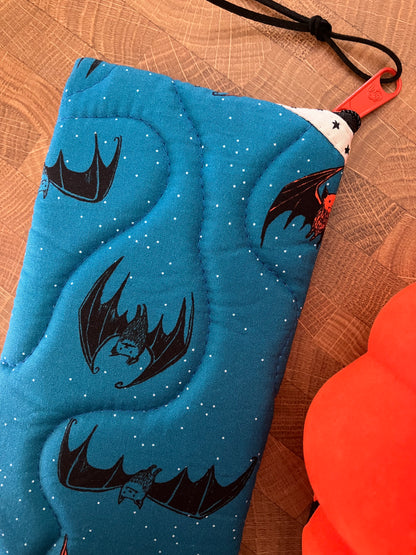 Blue Batty Sunglasses Pouch