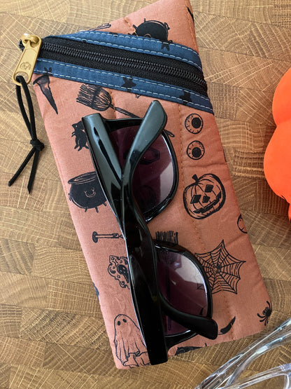 Rust Halloween Sunglasses Pouch