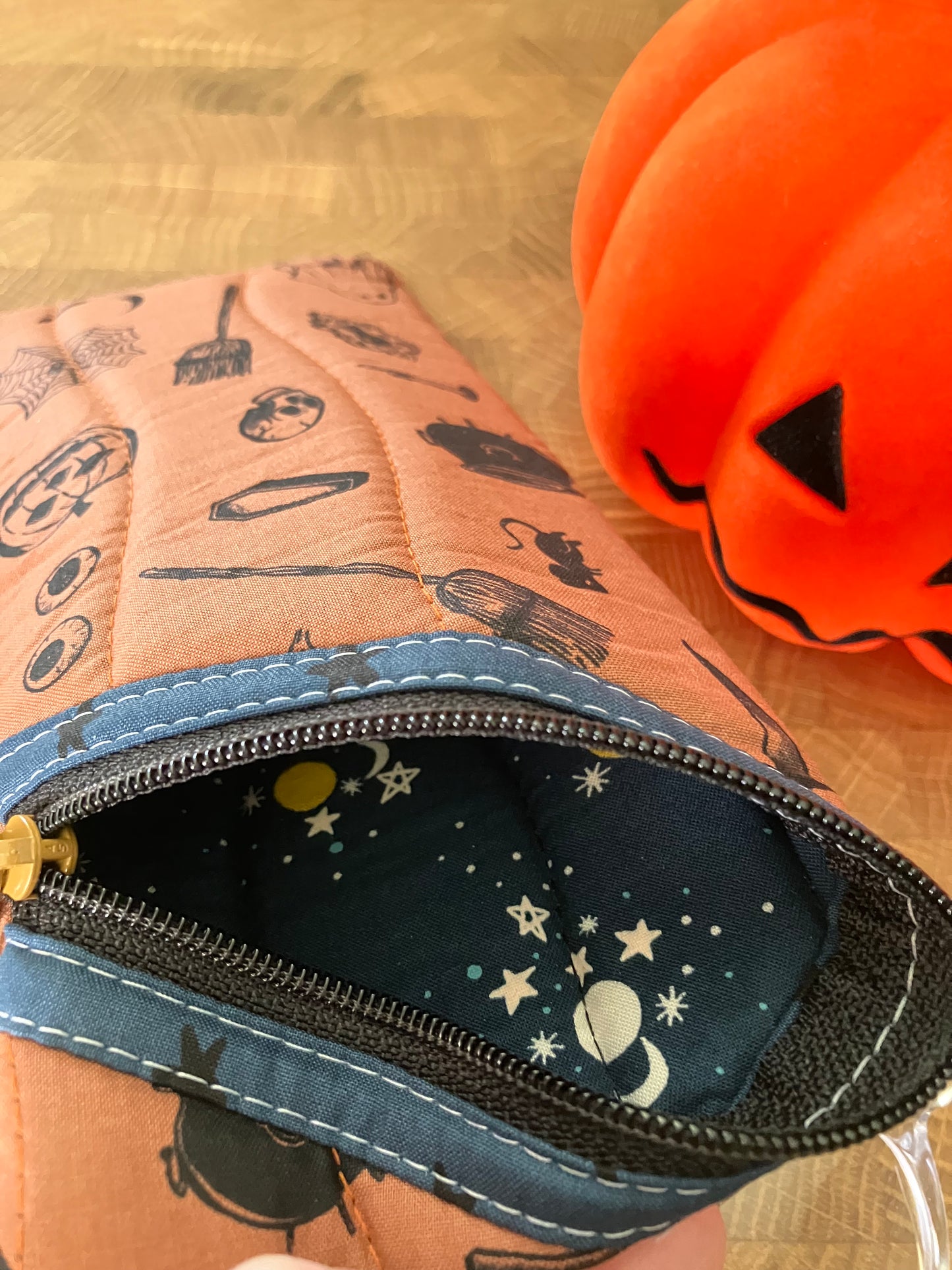 Rust Halloween Sunglasses Pouch