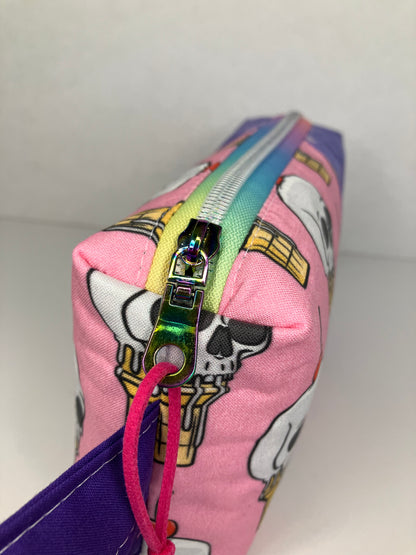 Skull Ice Cream Boxy Bag