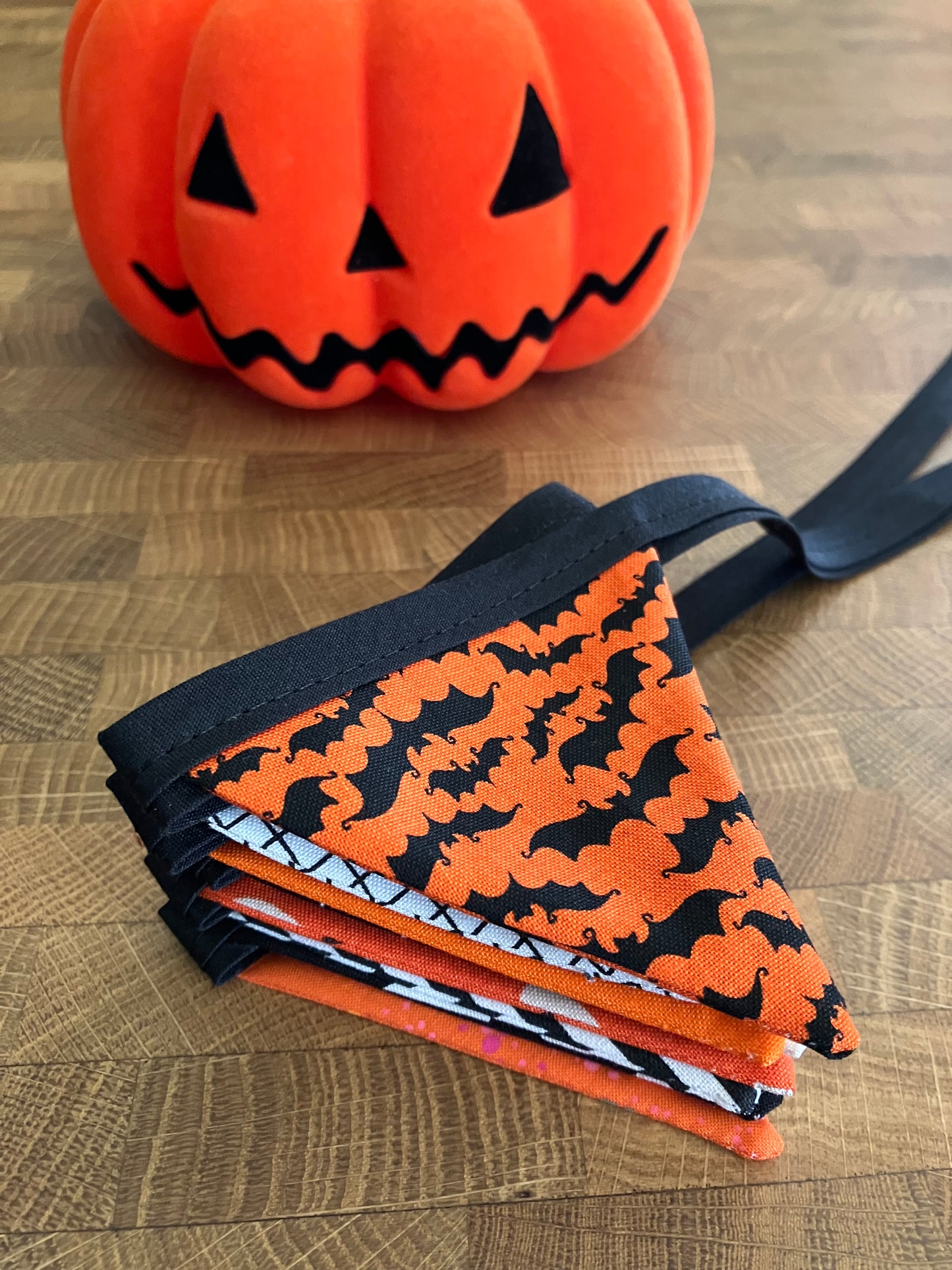 HALLOWEEN NIGHT BITTY BANNER