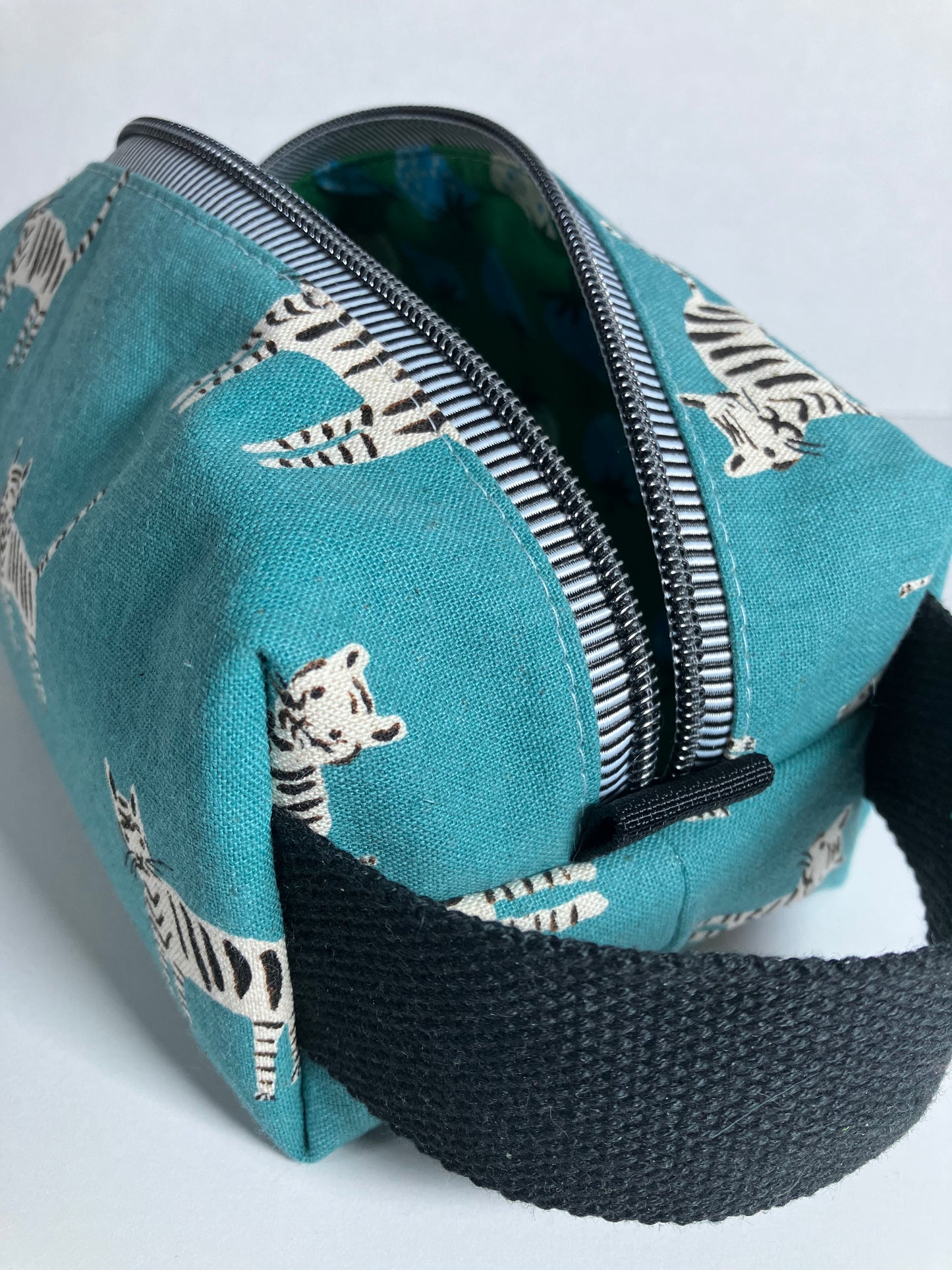 Blue Tigers Boxy Bag