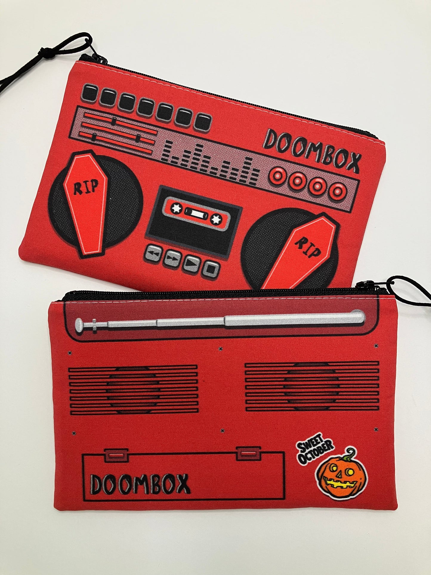 Coffin Doombox Zip Pouch